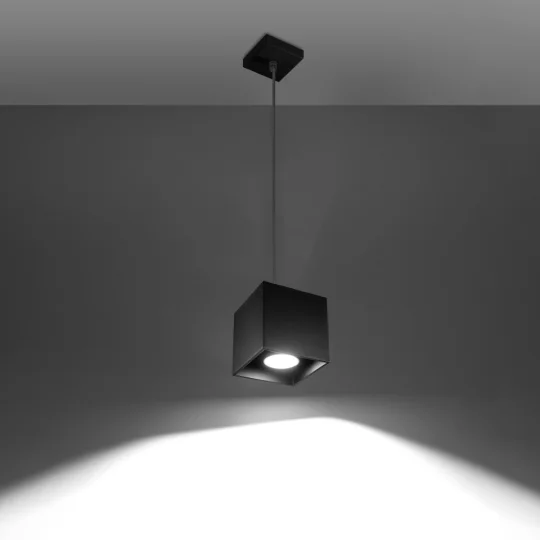 Lampa wisząca QUAD 1 czarny - Zdjęcie 3