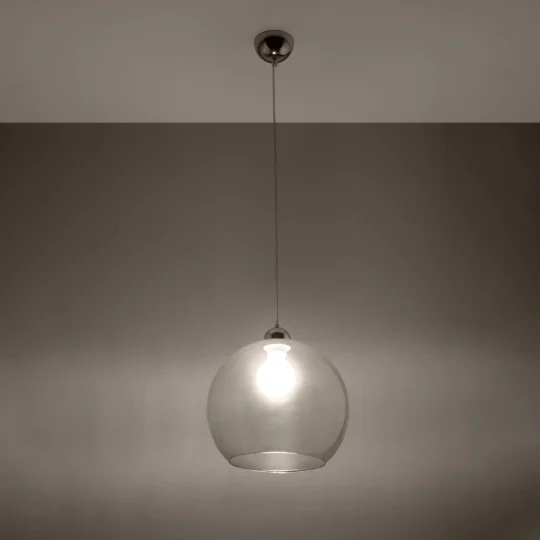 Lampa wisząca BALL transparentny - Zdjęcie 3