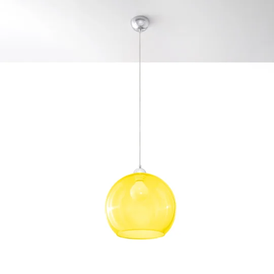 Lampa wisząca BALL żółta - Zdjęcie 2