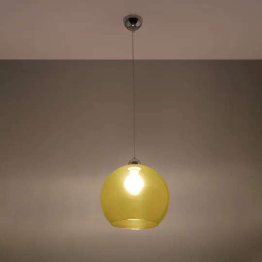 Lampa wisząca BALL żółta - Zdjęcie 3