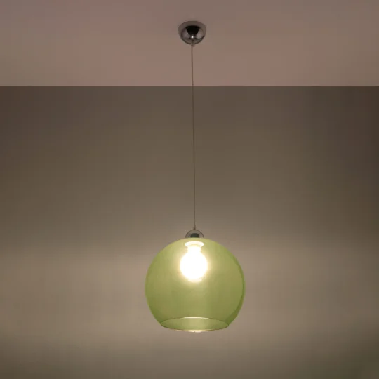 Lampa wisząca BALL zielona - Zdjęcie 3