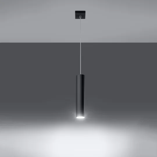Lampa wisząca LAGOS 1 czarny - Zdjęcie 3