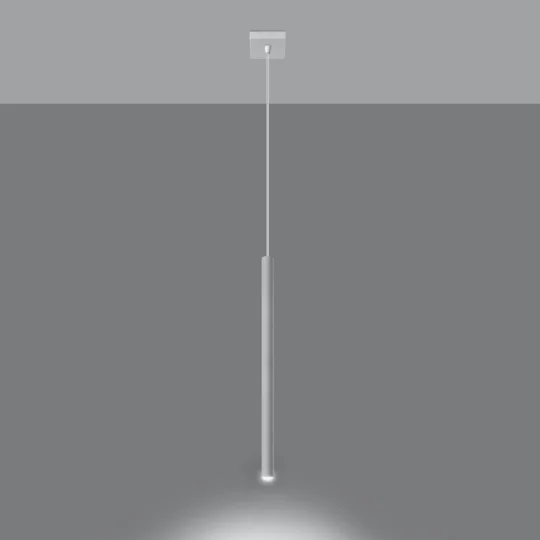 Lampa wisząca PASTELO 1 biała - Zdjęcie 3