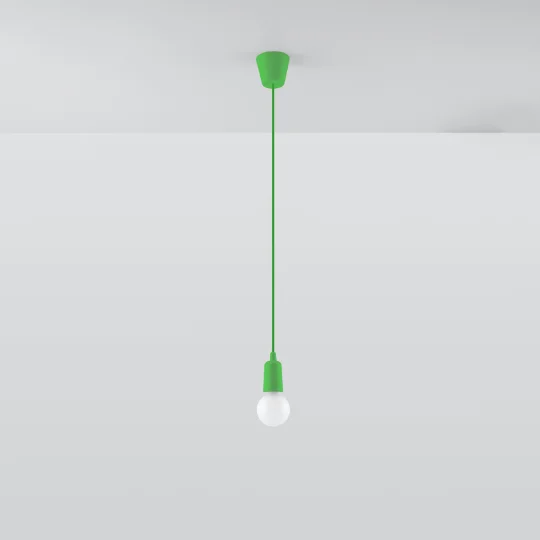 Lampa wisząca DIEGO 1 zielony - Zdjęcie 2