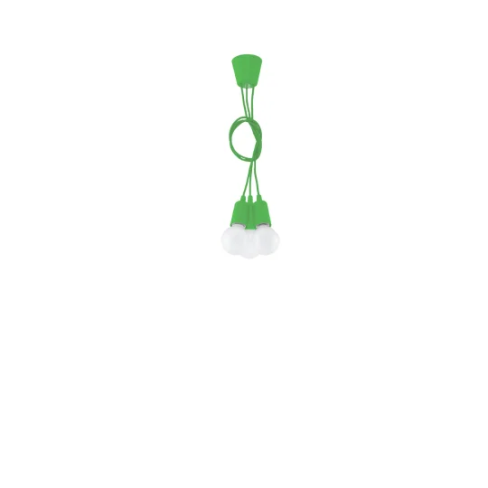 Lampa wisząca DIEGO 3 zielony - Zdjęcie 4