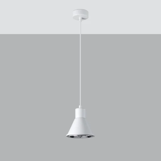 Lampa wisząca TAZILA 1 biała [ES111] - Zdjęcie 2