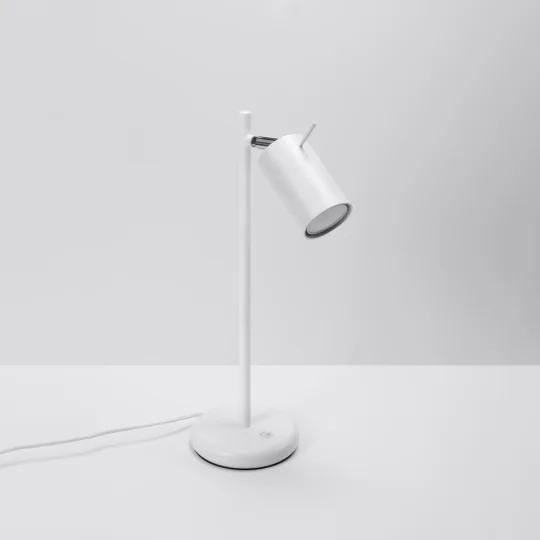 Lampa biurkowa RING biała - Zdjęcie 2