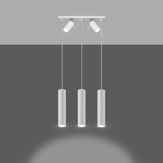 Lampa wisząca RING 3 biały - Zdjęcie 3