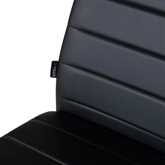 6x Krzesło tapicerowane MATI czarny - Zdjęcie 6