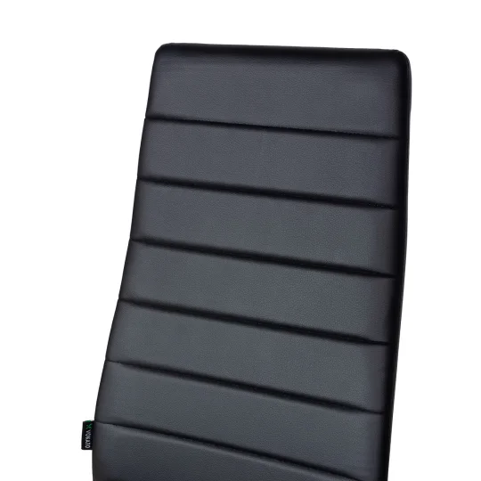 6x Krzesło tapicerowane MATI czarny - Zdjęcie 7