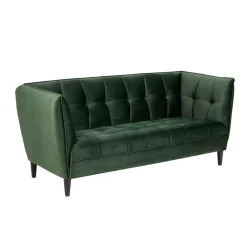 Sofa dwuosobowa 00000754761 - kolor zielony