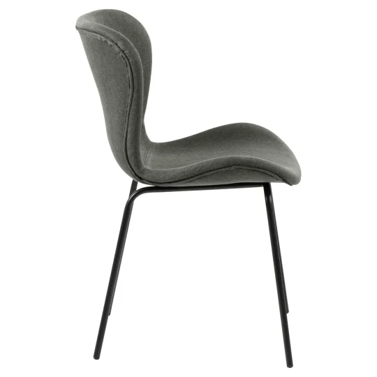 Krzesło tapicerowane DAX szare - Zdjęcie 4