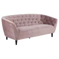 Sofa trzyosobowa 00000726421 - kolor czerwony