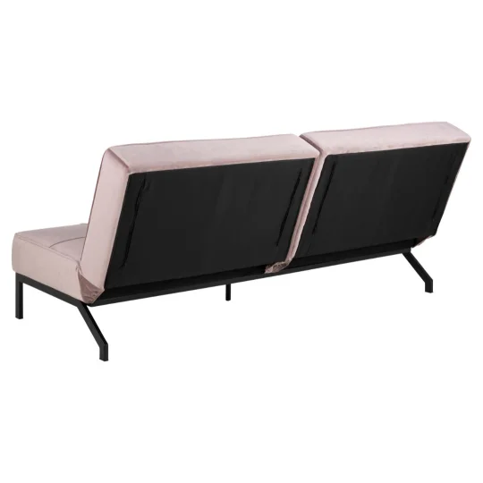 Sofa tapicerowana SABINO różowa - Zdjęcie 4