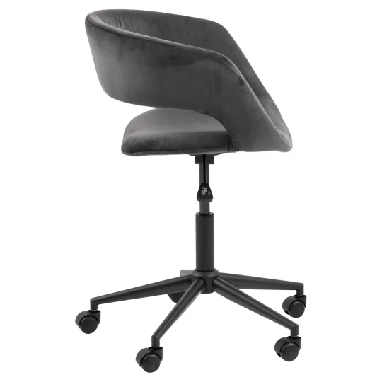 Krzesło biurowe PONS ciemnoszare - Zdjęcie 4
