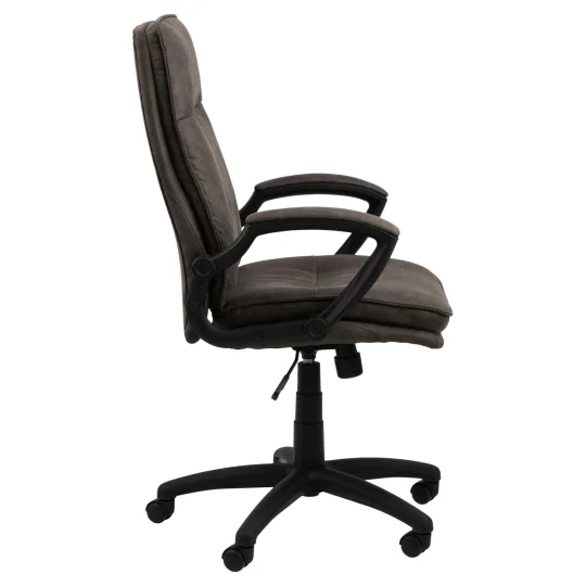 Krzesło biurowe DEXTER antracytowe - Zdjęcie 4