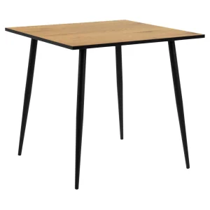 Stół SELORA 80x80 okleina dębowa