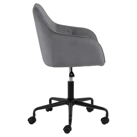 Krzesło biurowe LOLA ciemnoszare - Zdjęcie 4