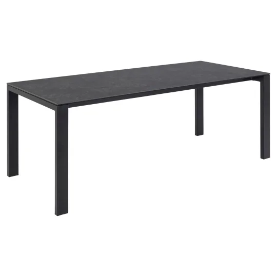Stół NOVIAN 200x90 czarny