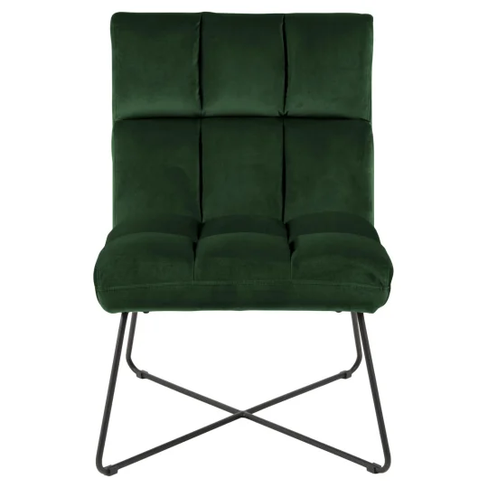 Fotel tapicerowany LILA zielony - Zdjęcie 3