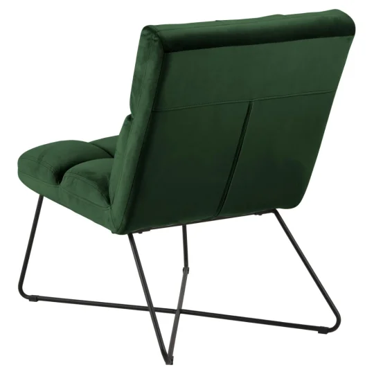 Fotel tapicerowany LILA zielony - Zdjęcie 4