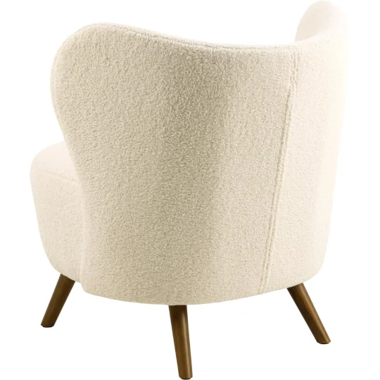 Fotel tapicerowany ZURI ecru - Zdjęcie 4