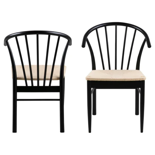 Krzesło FINNLEY czarne - Zdjęcie 3