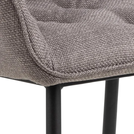 Krzesło tapicerowane MAX brązowy - Zdjęcie 5