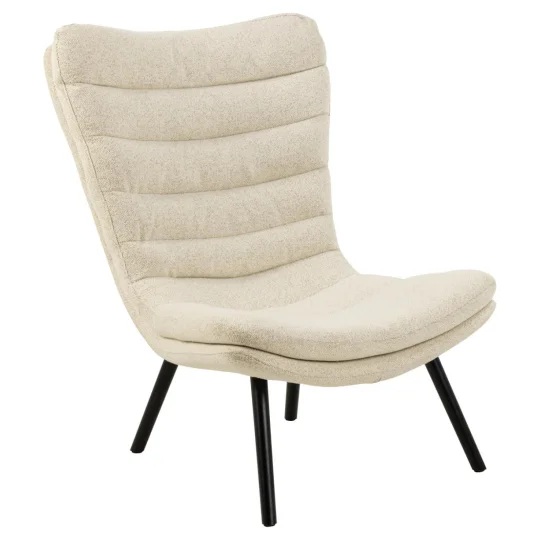 Fotel tapicerowany ELIO beżowy - Zdjęcie 2