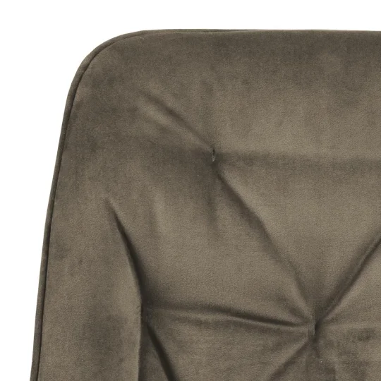 Krzesło tapicerowane DAKOTA jasnobrązowe - Zdjęcie 5