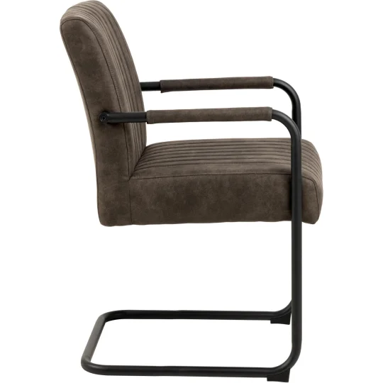 Krzesło tapicerowane MIA szare - Zdjęcie 4