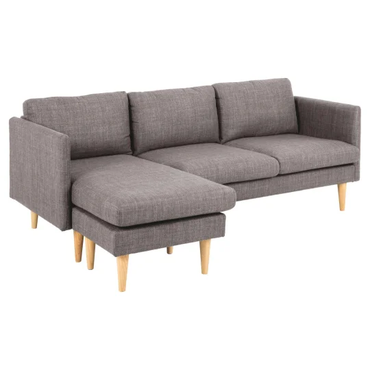 Sofa narożna JEROME jasnobrązowa - Zdjęcie 3