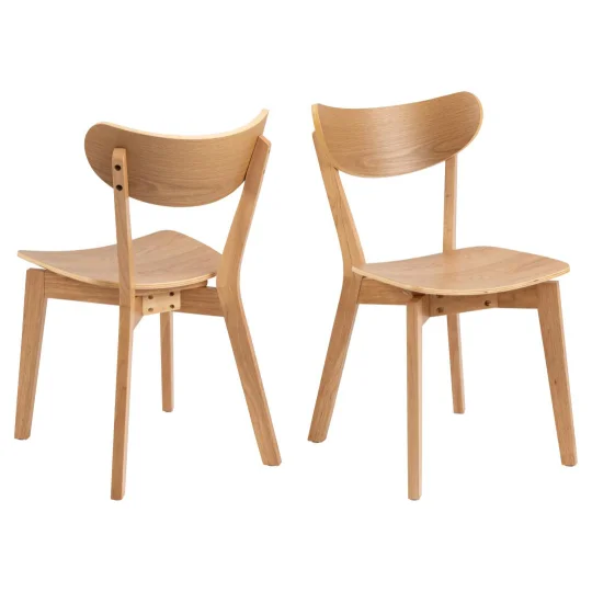 Krzesło drewniane SOREN naturalne drewno - Zdjęcie 2