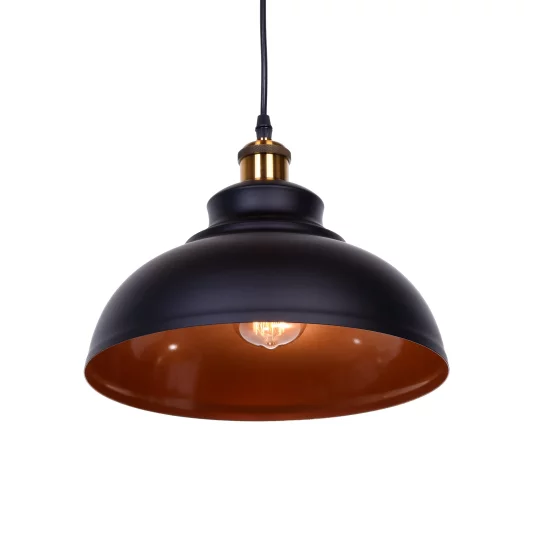 LAMPA WISZĄCA LOFT CZARNA BOGGI					 - Zdjęcie 3