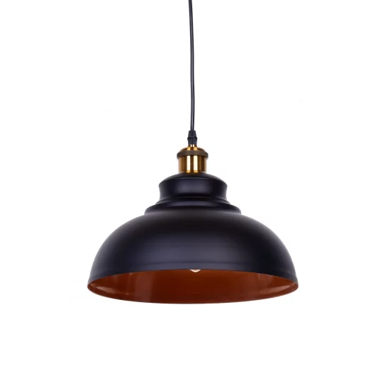 LAMPA WISZĄCA LOFT CZARNA BOGGI					 - Zdjęcie 4