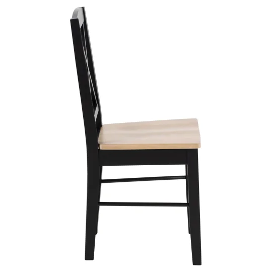 Krzesło BERGEN naturalne drewno - Zdjęcie 4
