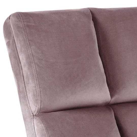 Fotel tapicerowany LILA różowy - Zdjęcie 8