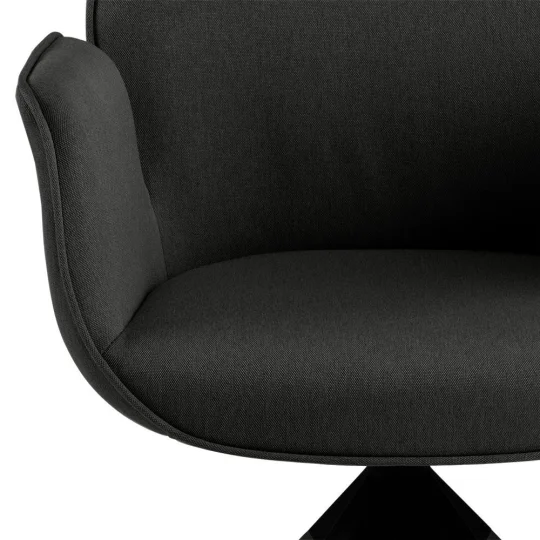Krzesło tapicerowane ARTEVIA ciemnoszare - Zdjęcie 3