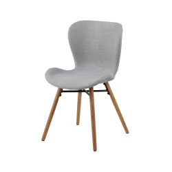 Krzesło tapicerowane EVA szare