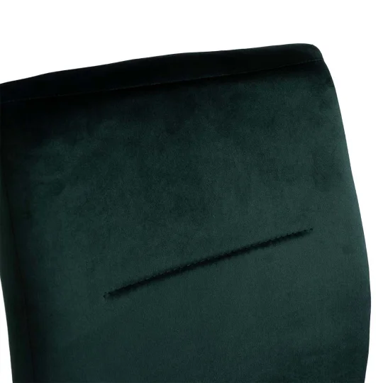 Krzesło tapicerowane ADAM ciemnozielone - Zdjęcie 5