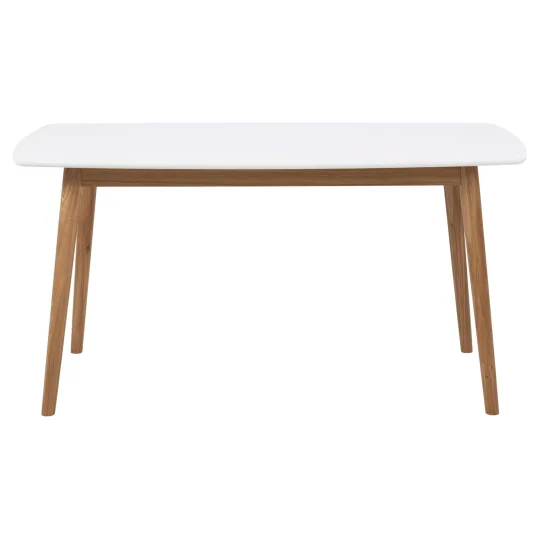 Stół DIOGO 150x80 biały - Zdjęcie 2