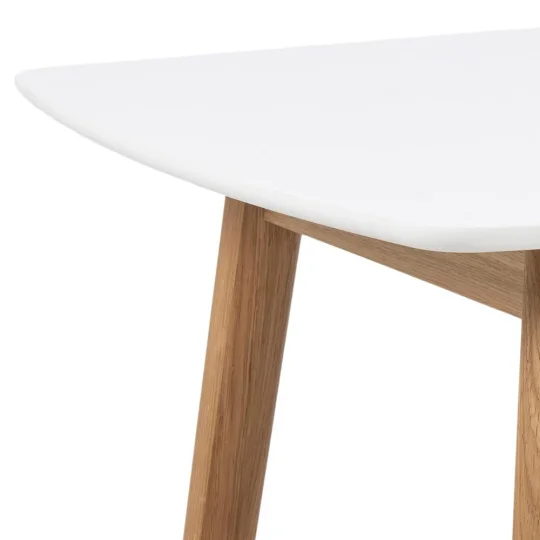 Stół DIOGO 150x80 biały - Zdjęcie 3