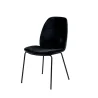 Krzesło tapicerowane ELARA czarne