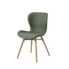 Krzesło tapicerowane EVA zielone