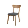Krzesło drewniane MATIAS szare