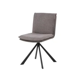 Krzesło tapicerowane COMO jasnobrązowe
