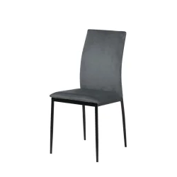 Krzesło tapicerowane LEXI szare