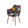 Krzesło tapicerowane HAZEL patchwork
