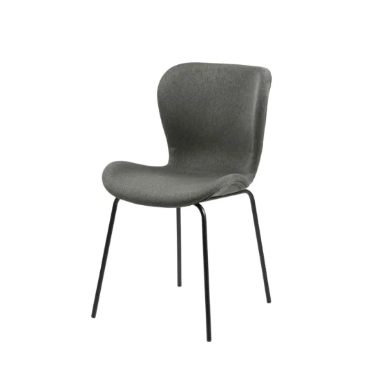 Krzesło tapicerowane DAX szare