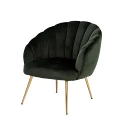 Fotel tapicerowany CLARA zielony